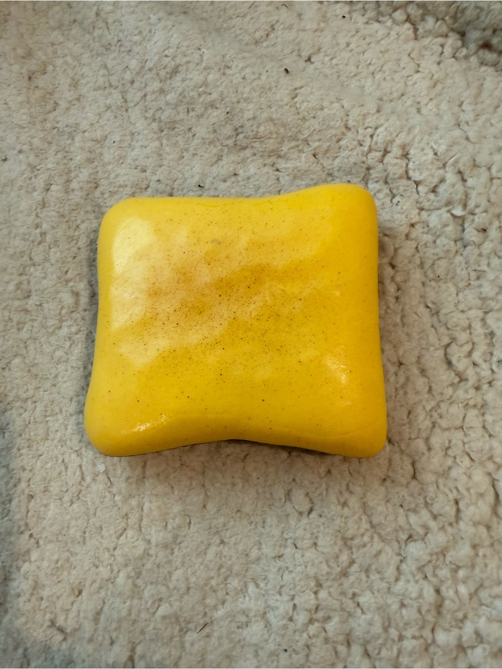 Yellow Kids squishy squeeze toast